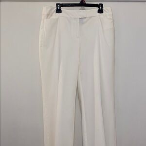 Evan Picone Cream Lined Pants 14